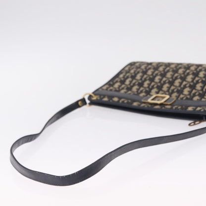 Christian Dior Trotter shoulder Canvas, Navy, Canvas, Handbag