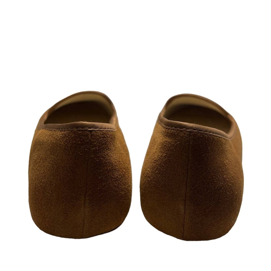 UGG Australia Alloway Slipper Flats 8 US Chestnut Brown