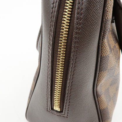 Louis Vuitton Triana Damier, Brown, Canvas, Handbag