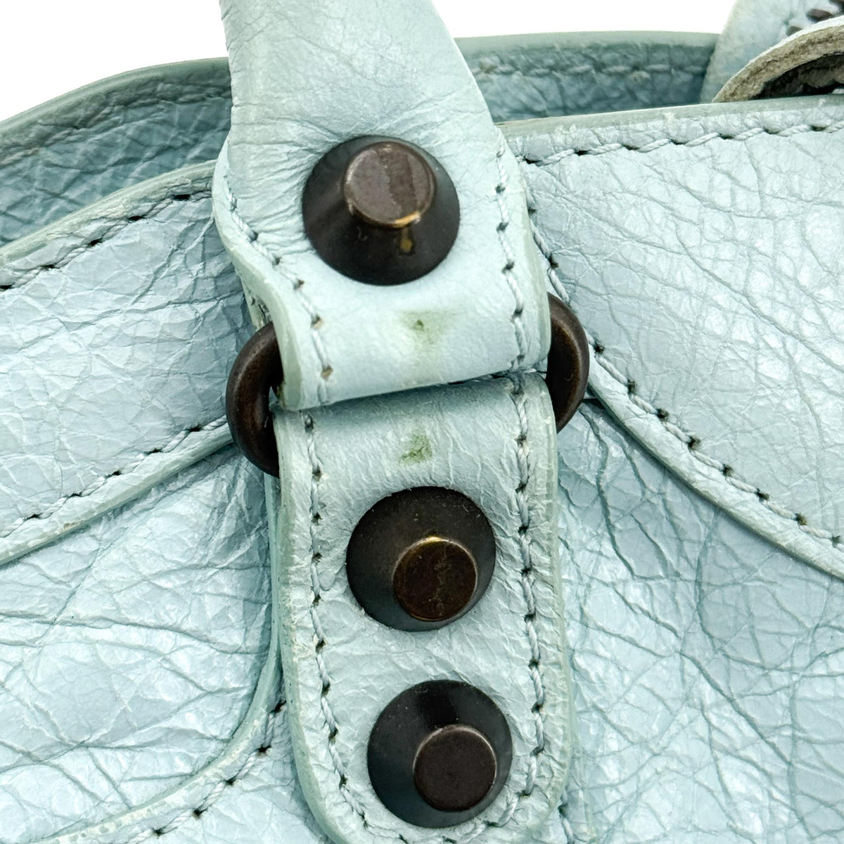 Balenciaga City Leather, Blue, Other, Handbag