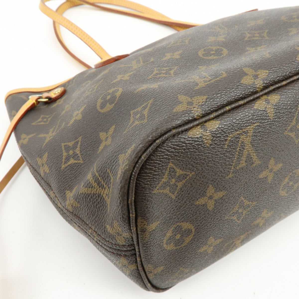 Louis Vuitton Neverfull Monogram Canvas, Brown, Canvas, Tote Bag