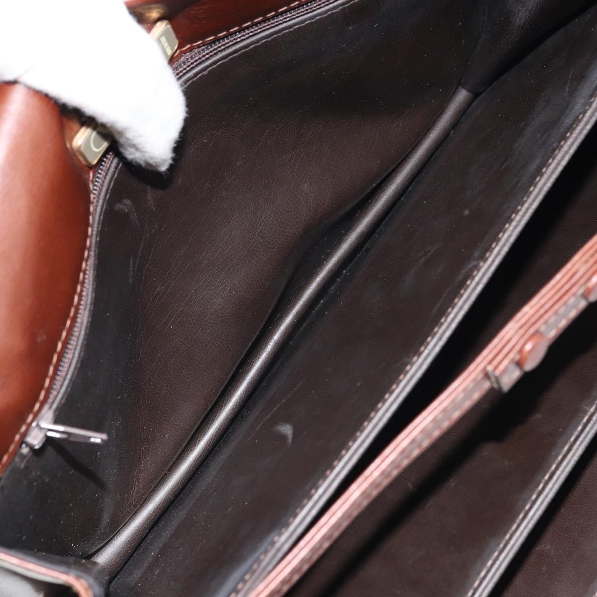 Valentino Garavani Vintage Leather, Brown, Leather, Shoulder Bag