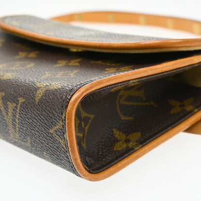 Louis Vuitton Florentine Waist Monogram Canvas, Brown, Canvas, Clutch