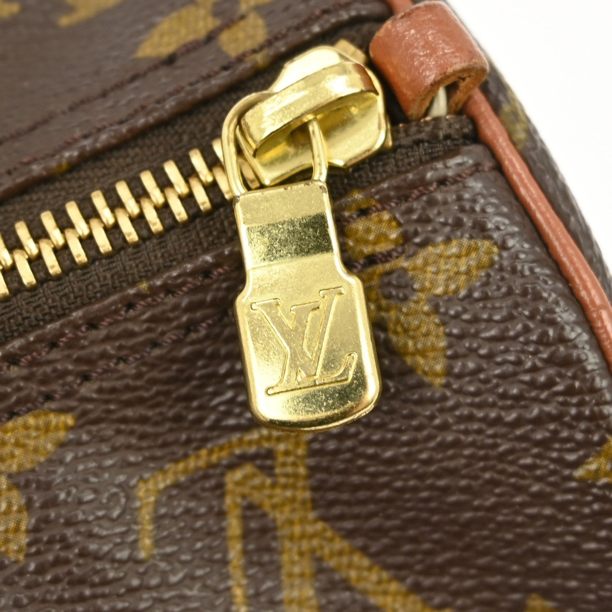 Louis Vuitton Papillon Monogram, Brown, Canvas, Handbag