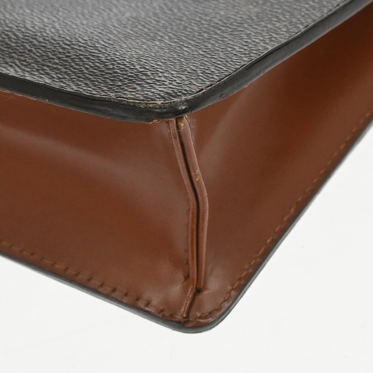 Louis Vuitton Pochette Homme Monogram Canvas, Brown, Canvas, Clutch