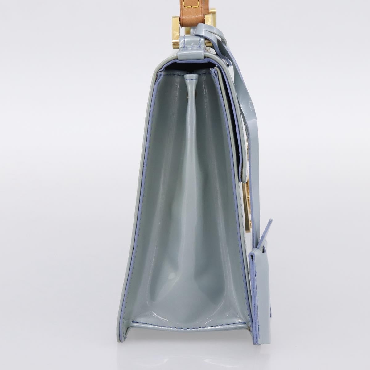 Louis Vuitton Spring Street NM Patent leather, Blue, Patent Leather, Handbag