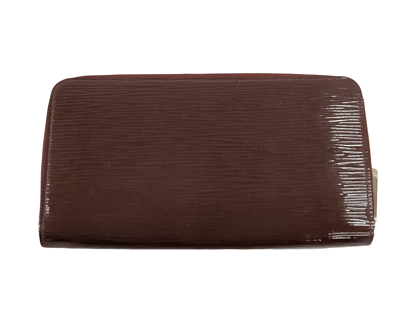 Louis Vuitton Zippy Wallet NM Epi Leather, Burgundy, Leather, Wallet