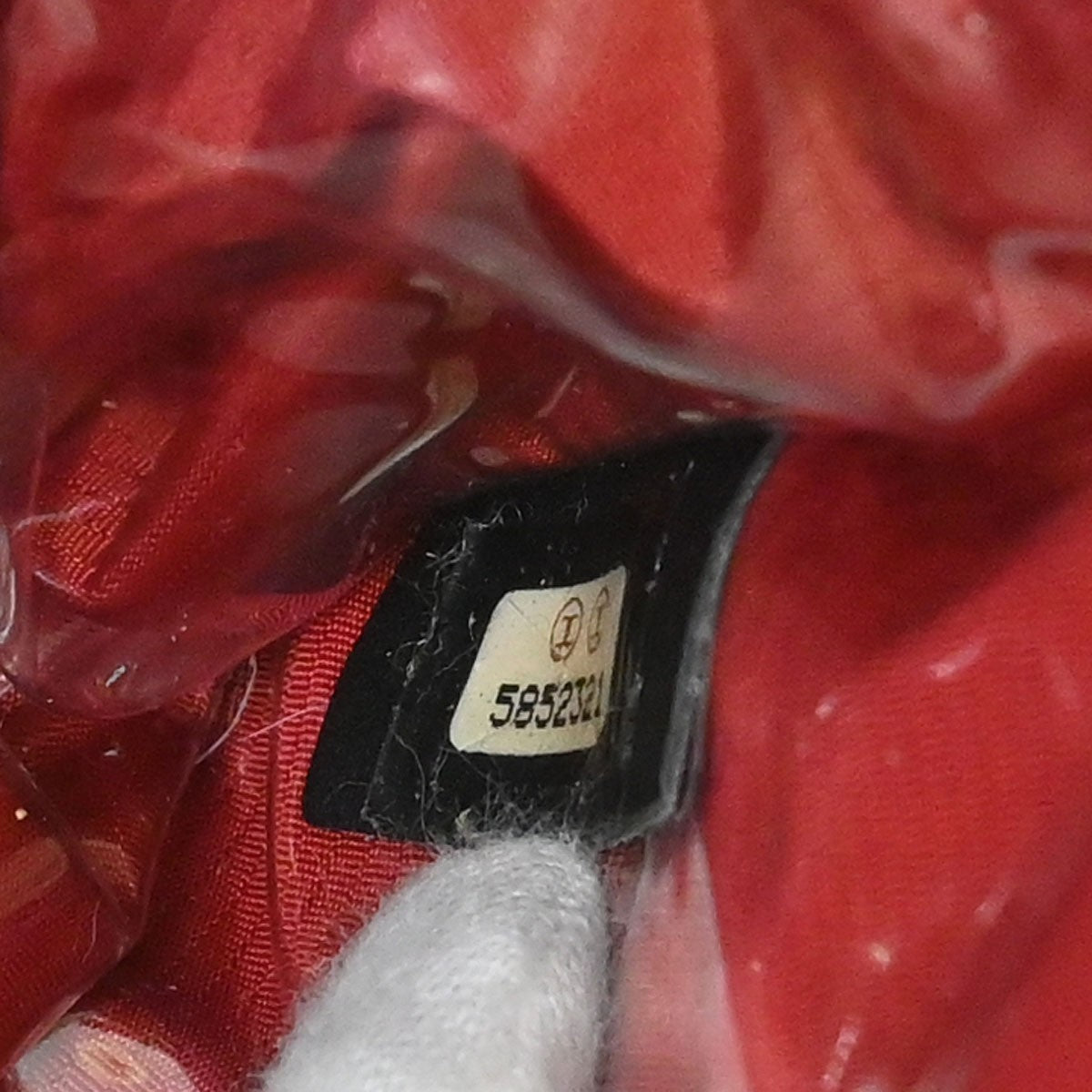 Chanel Travel Line Boston Printed Nylon, Black, Nylon, Handbag