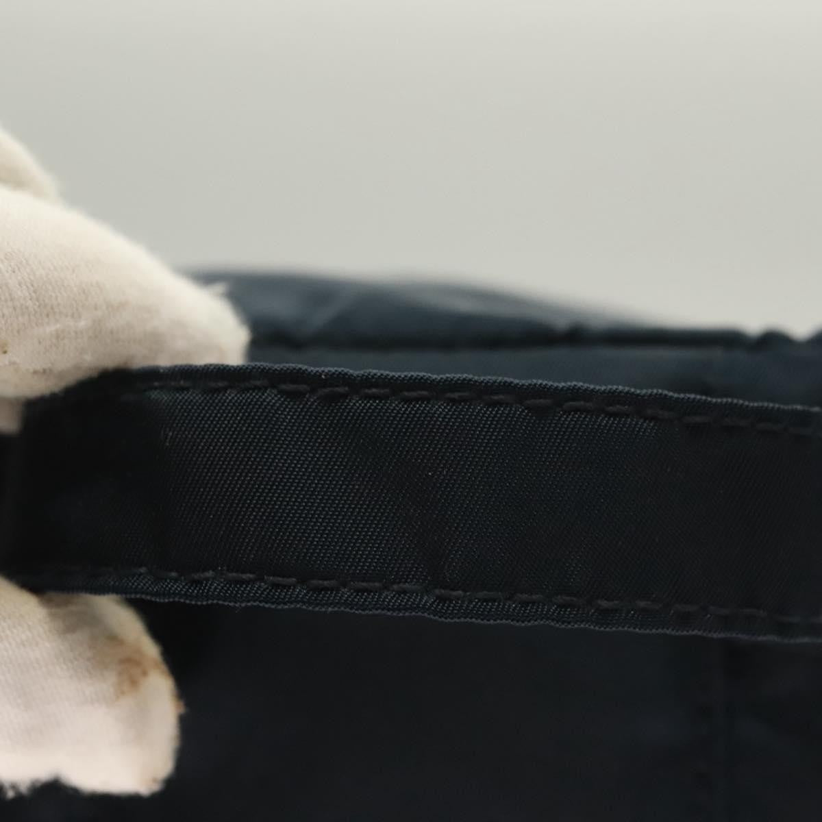 Prada Zip Around Toiletry Tessuto, Navy, Nylon, Clutch