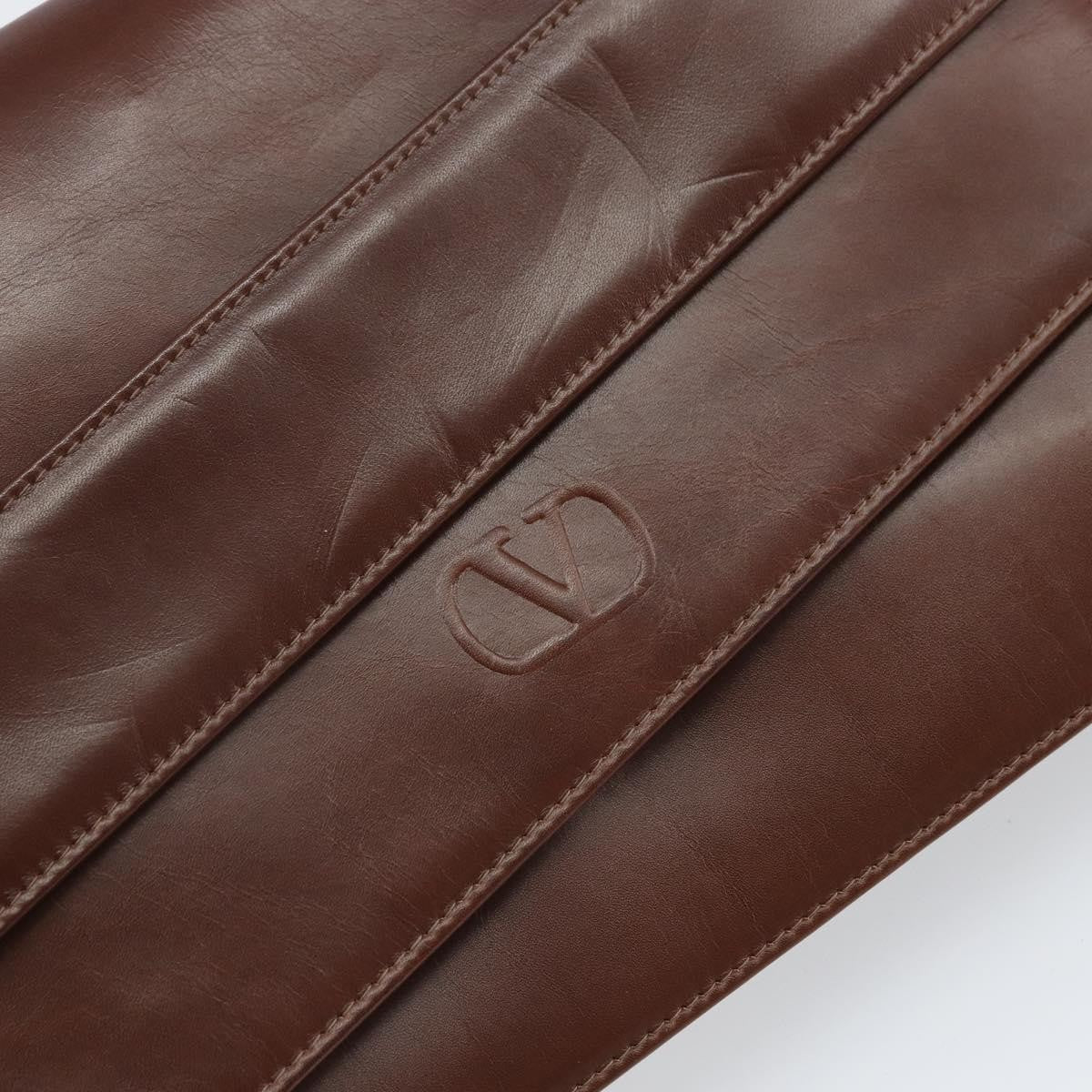 Valentino Garavani Vintage Leather, Brown, Leather, Shoulder Bag