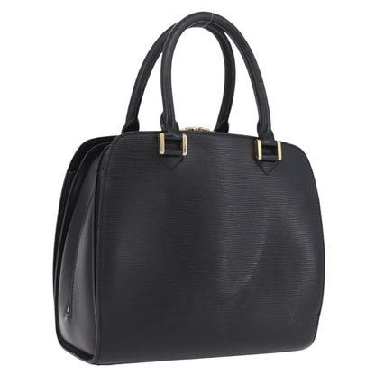 Louis Vuitton Pont Neuf Epi Leather, Black, Leather, Handbag