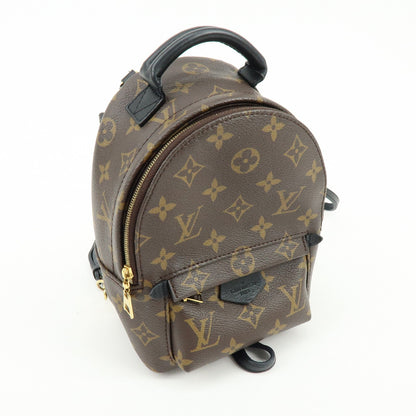 Louis Vuitton Palm Springs Monogram Canvas, Brown, Canvas, Backpack