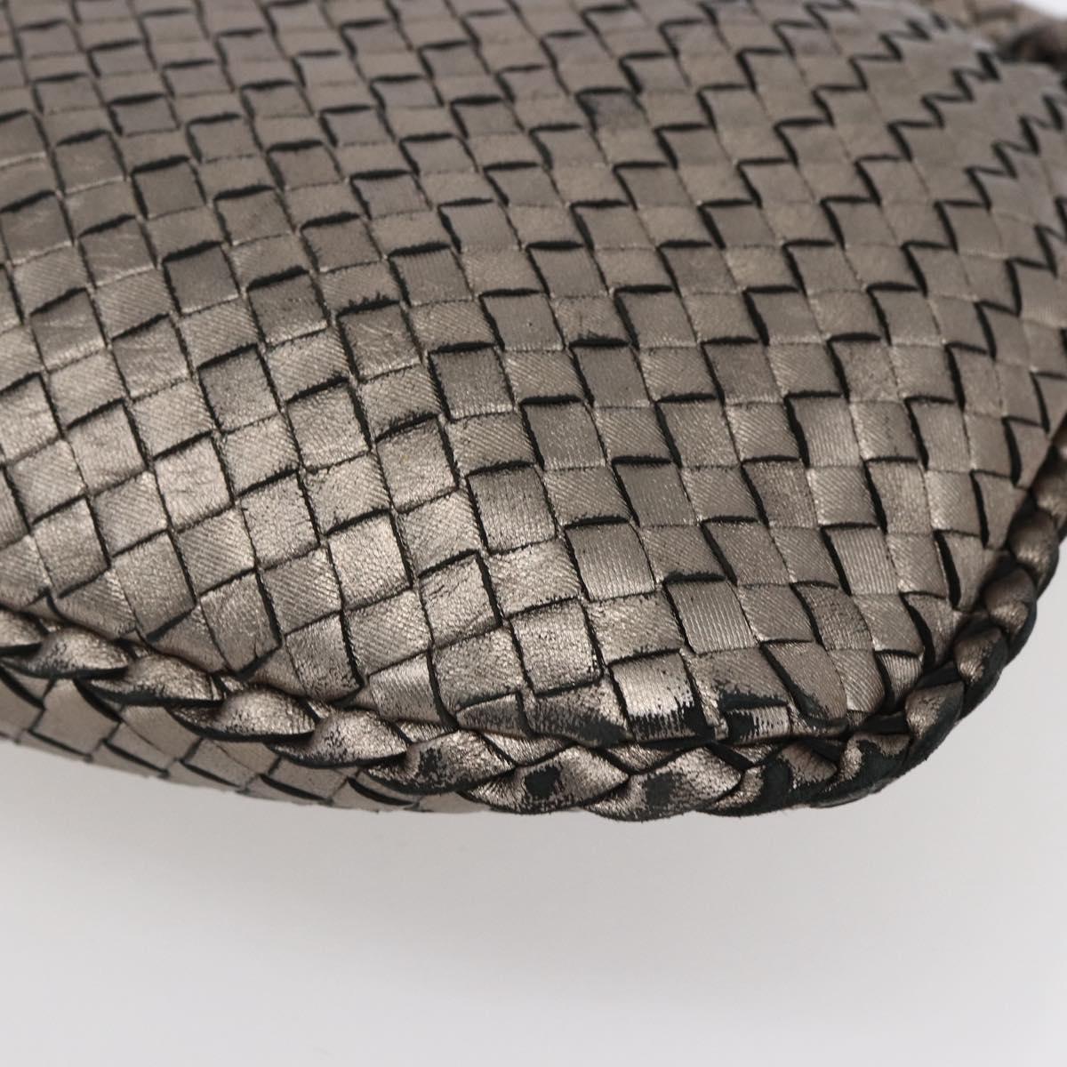 Bottega Veneta Veneta Hobo Quilted Leather, SILVER, LEATHER, Handbag