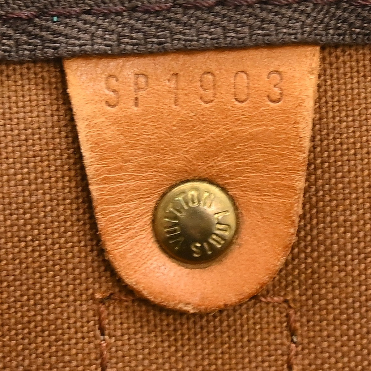 Louis Vuitton Keepall Canvas, Brown, Canvas, Travel Bag