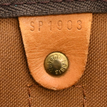 Louis Vuitton Keepall Canvas, Brown, Canvas, Travel Bag