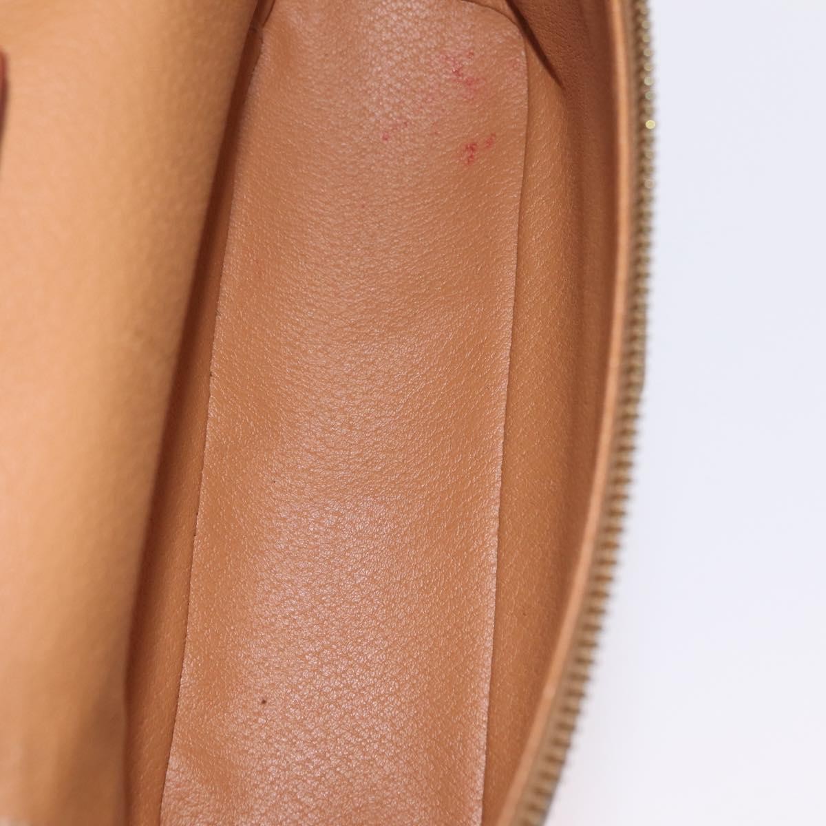 Celine Macadam Vanity Canvas, Brown, Canvas, Clutch