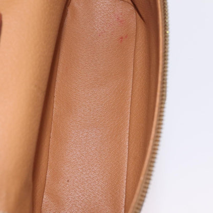 Celine Macadam Vanity Canvas, Brown, Canvas, Clutch