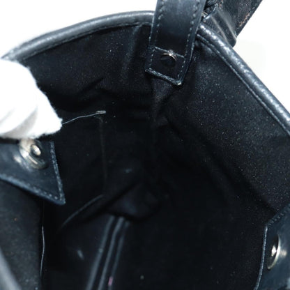 Saint Laurent Vintage Canvas, Black, Canvas, Handbag