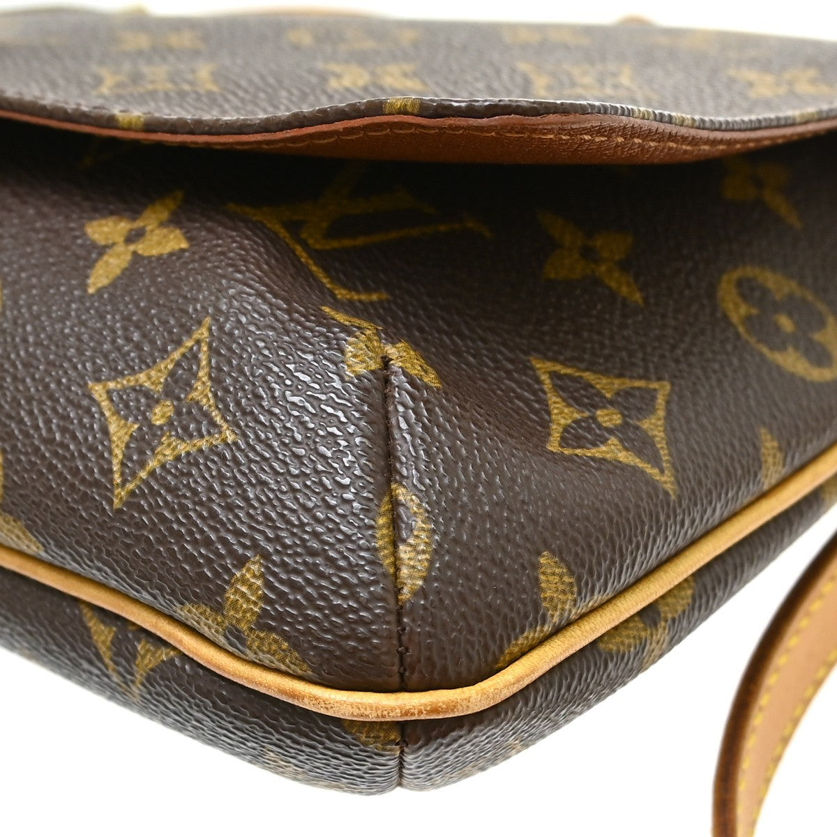 Louis Vuitton Musette Tango Monogram Canvas, Brown, Canvas, Shoulder Bag