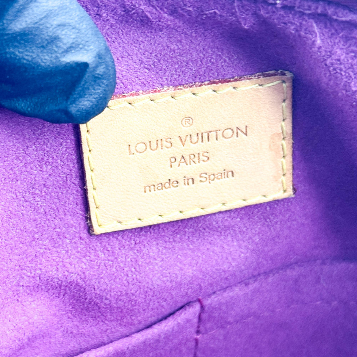 Louis Vuitton Pallas Monogram Canvas with Leather, Brown, Canvas, Tote Bag