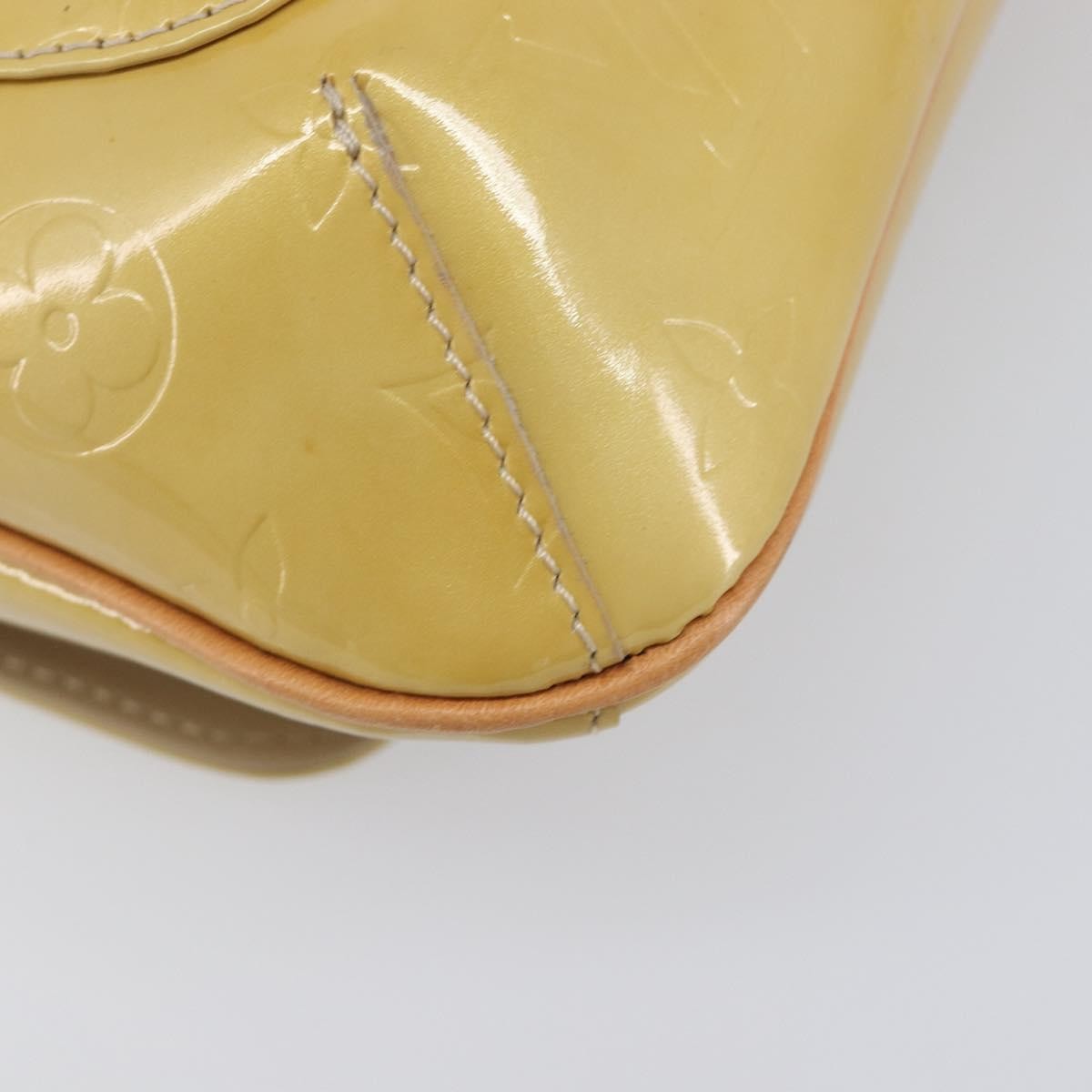 Louis Vuitton Thompson Street Monogram Vernis, Beige, Patent Leather, Shoulder Bag