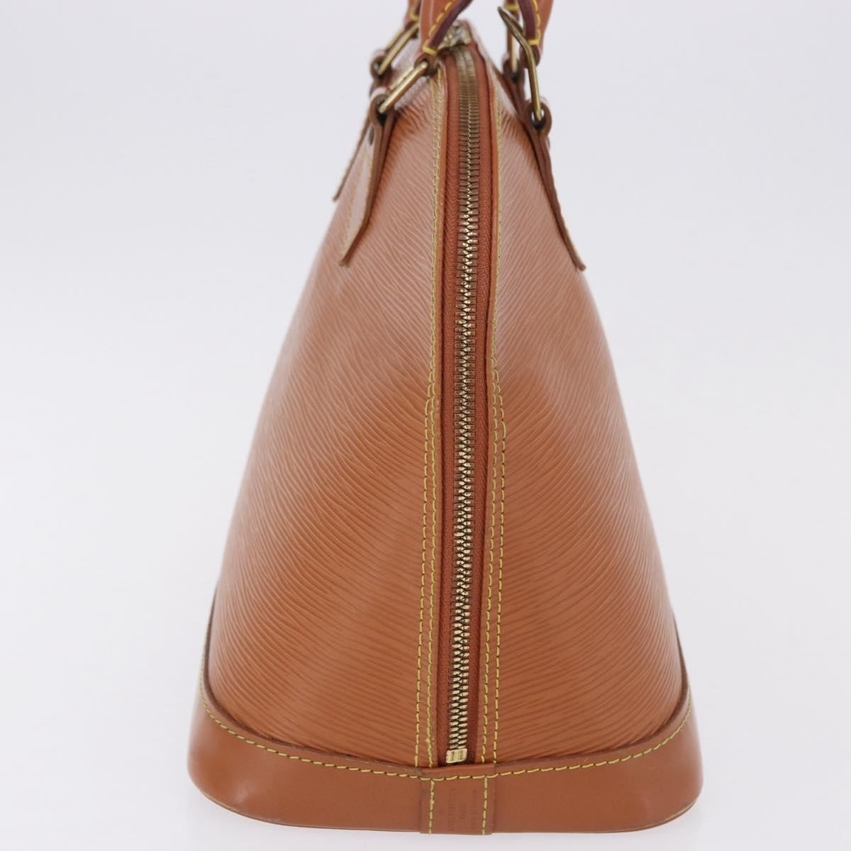 Louis Vuitton Alma Epi Leather, Gold, Leather, Handbag