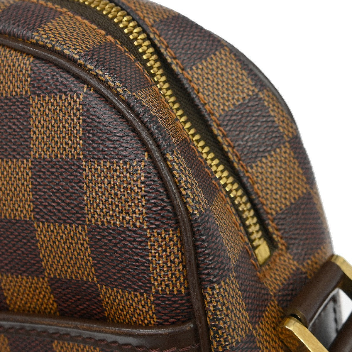 Louis Vuitton Ipanema Damier, Brown, Canvas, Shoulder Bag