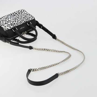 Saint Laurent Classic Baby Duffle Printed Leather, Black, Leather, Handbag