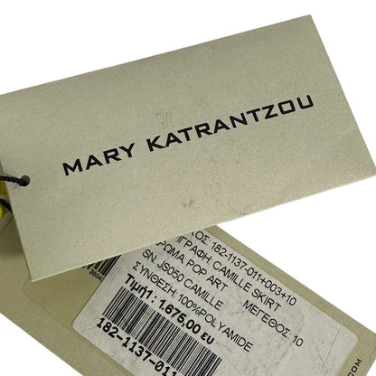MARY KATRANTZOU Camilla Pop Art Maxi Skirt