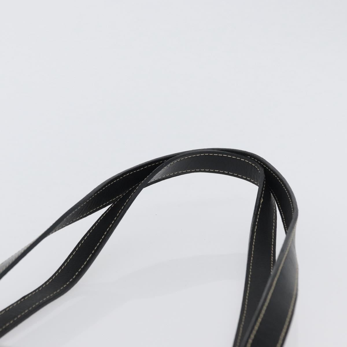 Burberry Vintage Leather, Black, Leather, Tote Bag