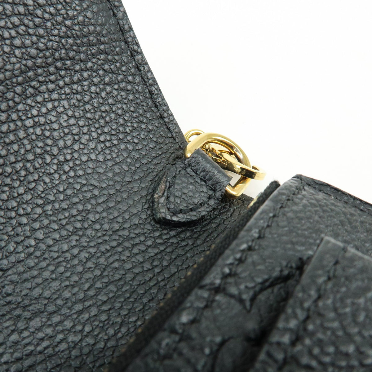Louis Vuitton Vavin Chain Monogram Empreinte Leather, Black, Leather, Crossbody Bag