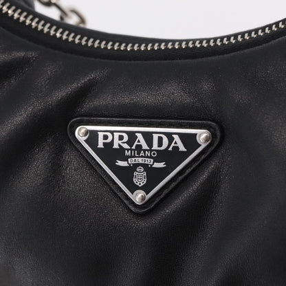 Prada Re-Edition 2005 Nappa Leather, Black, Leather, Shoulder Bag