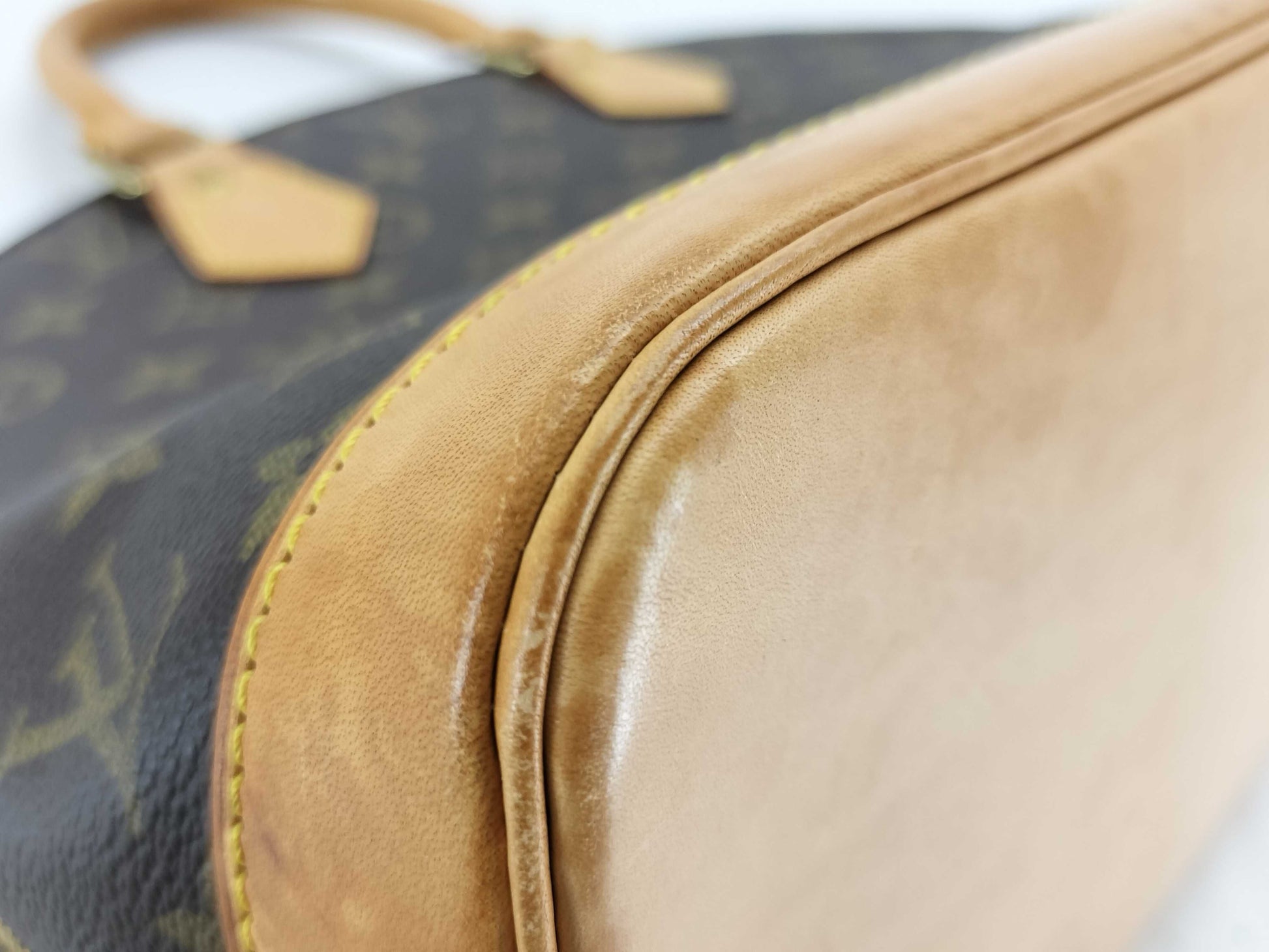 Louis Vuitton Alma Voyage Monogram Canvas, Brown, Leather, Handbag