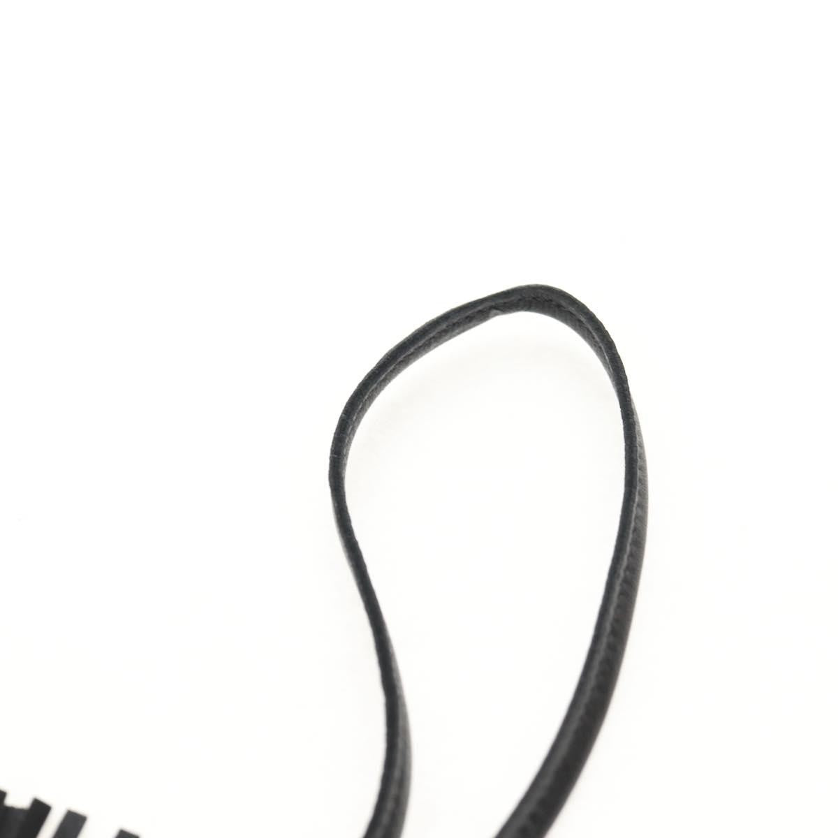 Hermes So Black GriGri Rodeo Bag Charm Leather, Black, Leather, Charm