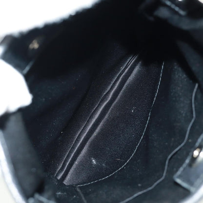 Saint Laurent Vintage Canvas, Black, Canvas, Handbag