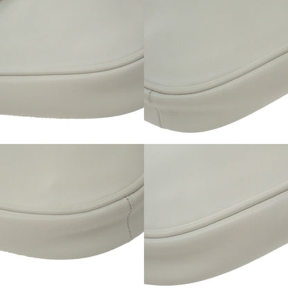 Celine Triangle Leather, White, Leather, Handbag