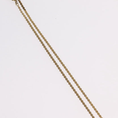 Christian Dior Vintage CD Pendant Metal with Crystals, Gold, Metal, Necklace