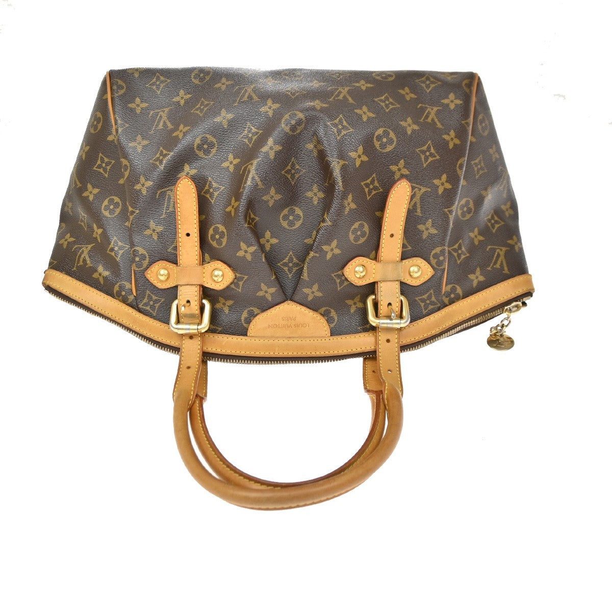 Louis Vuitton Tivoli Monogram Canvas, Brown, Canvas, Handbag