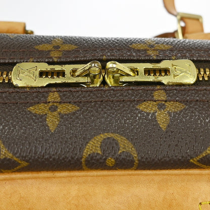 Louis Vuitton Deauville Monogram Canvas, Brown, Canvas, Handbag