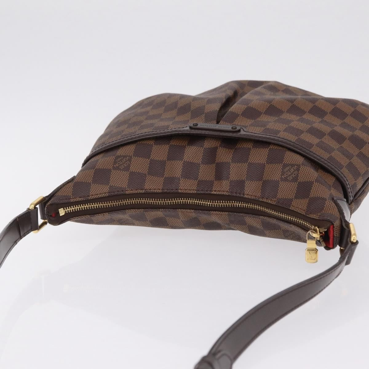 Louis Vuitton Bloomsbury Damier, Brown, Canvas, Shoulder Bag