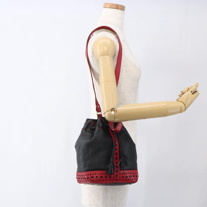 Saint Laurent Vintage Leather, Black, Leather, Shoulder Bag