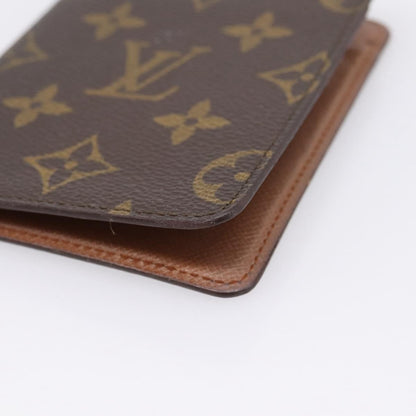 Louis Vuitton Bifold Card Case Canvas, Brown, Canvas, Clutch
