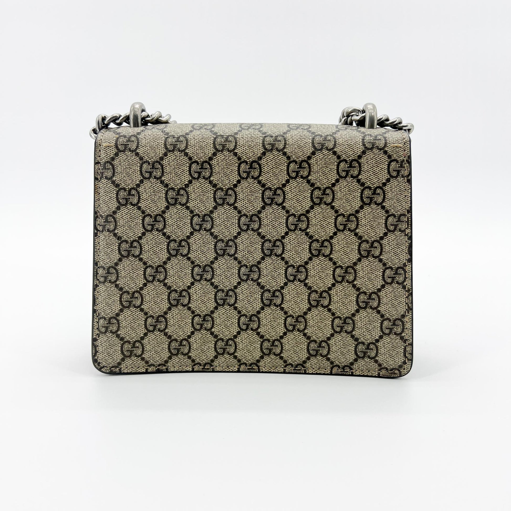 Gucci Dionysus Bag GG Coated Canvas and Leather, Beige, Canvas, Shoulder Bag