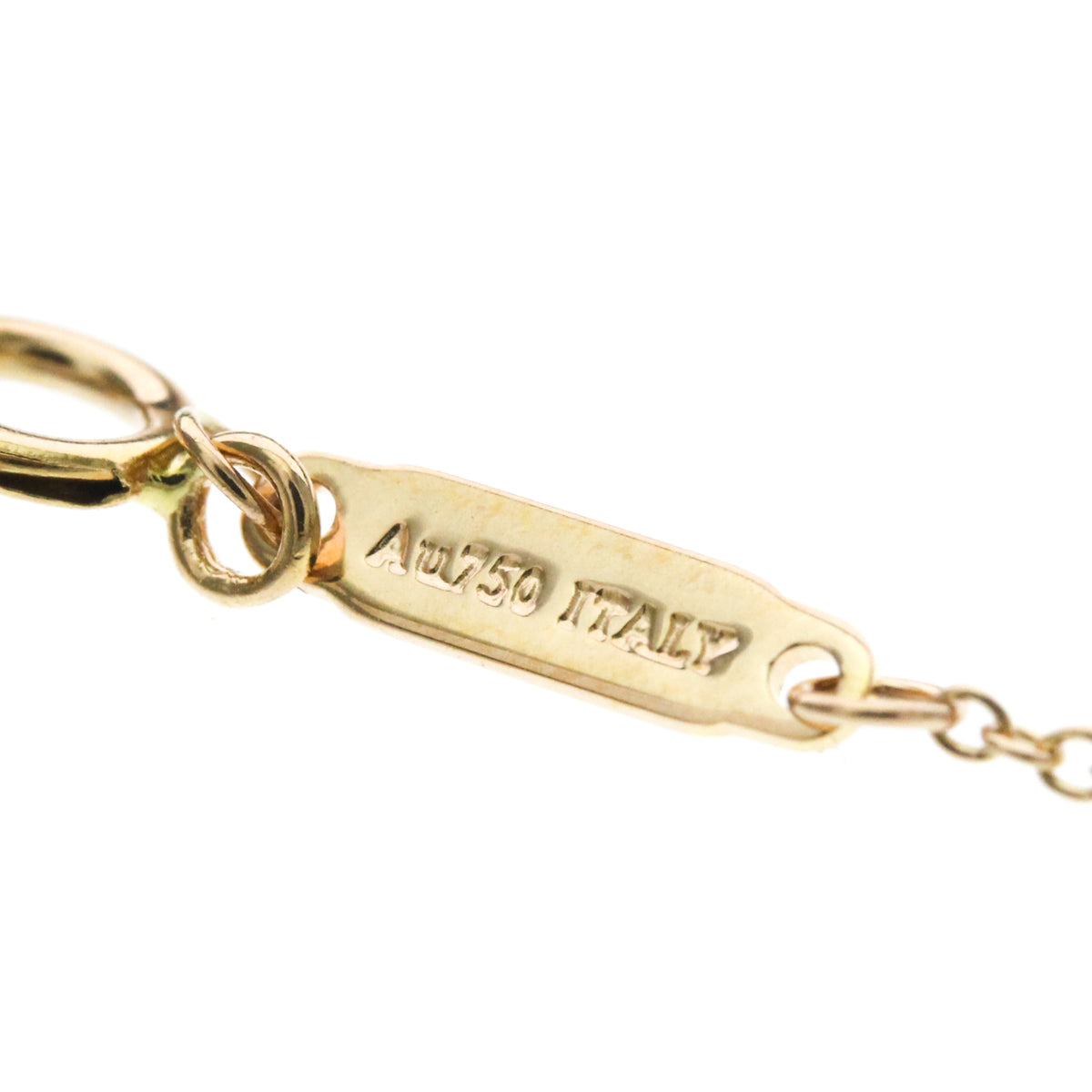 Tiffany & Co. T Smile Pendant 18K Rose Gold, Gold, Pink Gold, Necklace