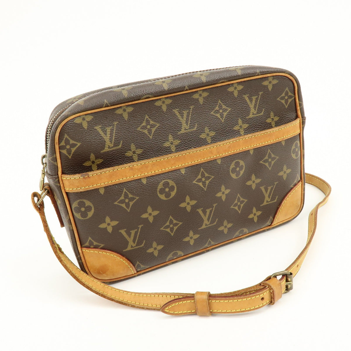 Louis Vuitton Trocadero Monogram Canvas, Brown, Canvas, Handbag