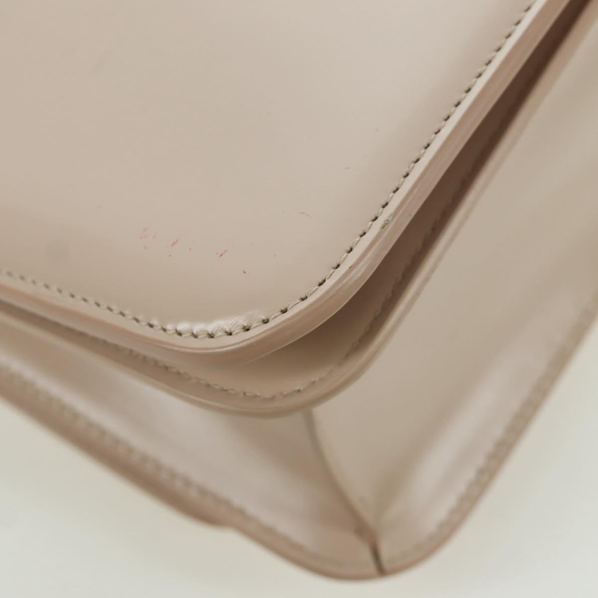 Bottega Veneta BV Classic Textured Calfskin, Beige, Leather, Handbag