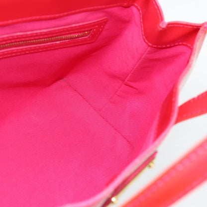 Louis Vuitton Wilshire Monogram Vernis, Pink, Patent Leather, Handbag