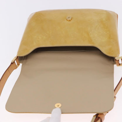 Louis Vuitton Thompson Street Monogram Vernis, Yellow, Patent Leather, Shoulder Bag