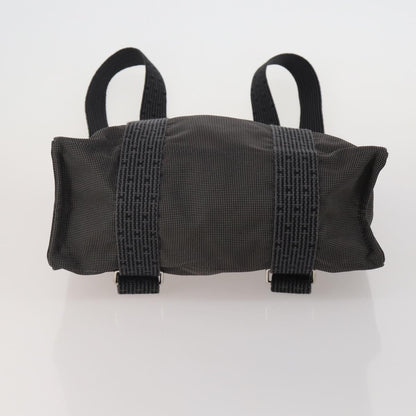 Hermes Herline Canvas, Gray, Canvas, Backpack