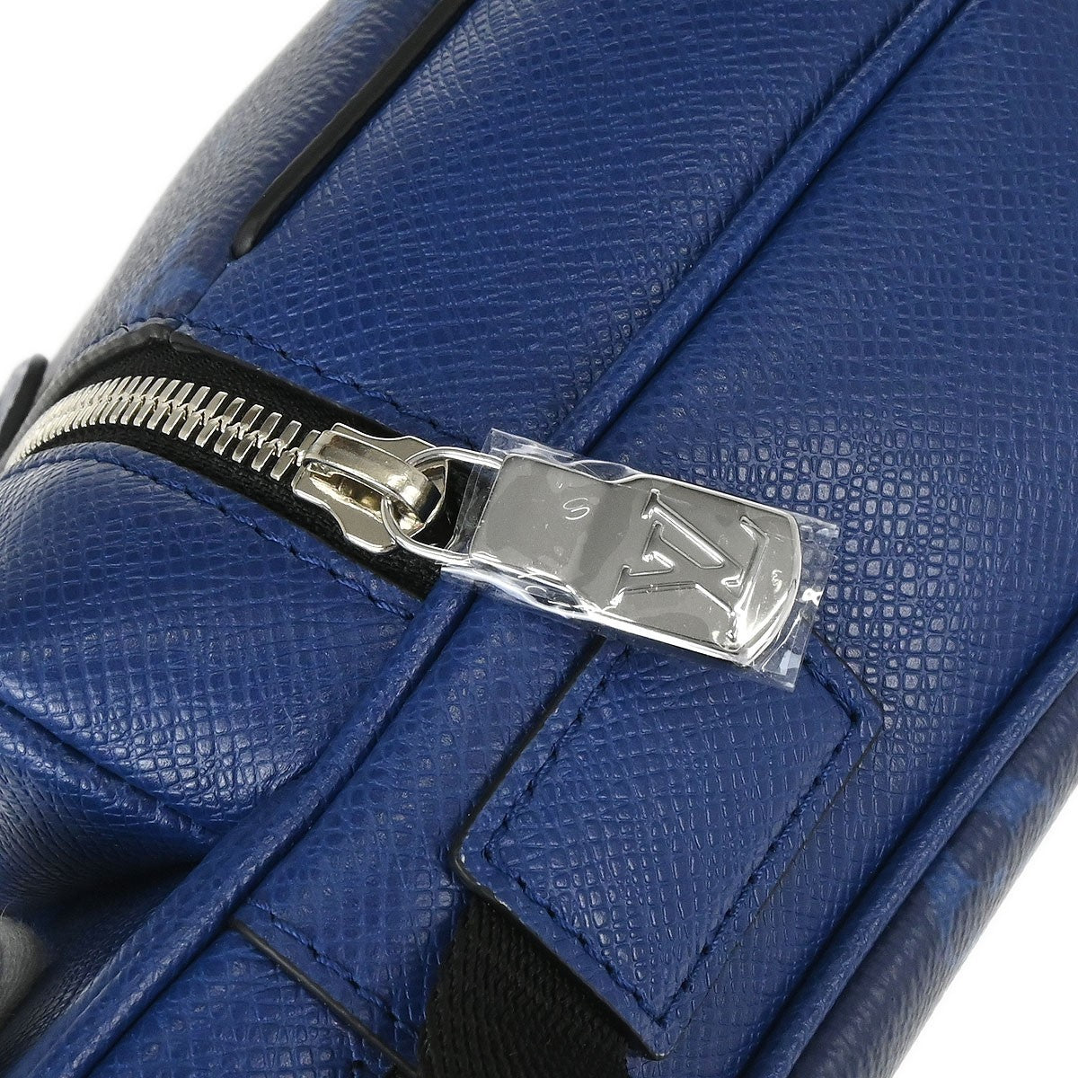 Louis Vuitton Outdoor BumBag Monogram Taigarama, Blue, Leather, Shoulder Bag